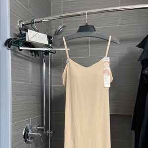 Jockey Full Slip with sewn in foam cups - beige M